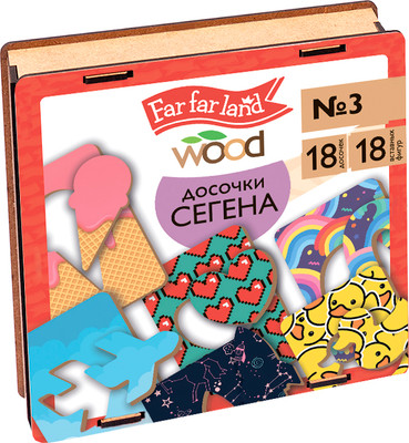 Сортер Десятое королевство Лото Досочки Сегена №3. Far far land wood / 04837