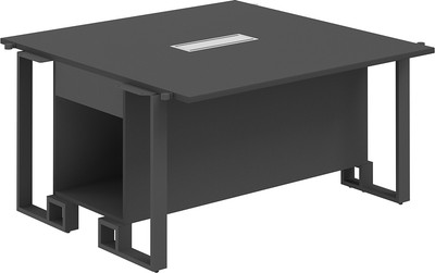 Стол для переговоров Norden 140x140x75 / SP.0104.AN.AN.AN (антрацит)