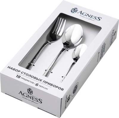 Набор столовых приборов Agness 1000-005