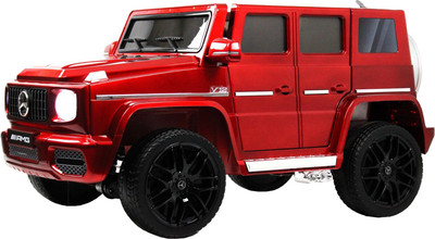 Детский автомобиль RiverToys Mercedes-Benz G65 / E111EE (красный глянец)