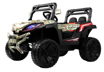 Детский автомобиль RiverToys L888LL (зеленый камуфляж)