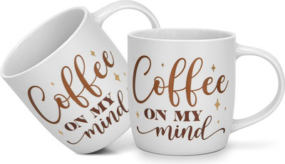 Набор кружек Fissman Coffee On My Mind 3713 (2шт)
