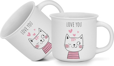 Набор кружек Fissman Love You 3714 (2шт)