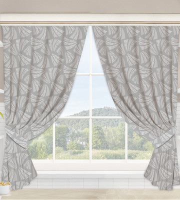 Комплект штор АртПостель Жемчуг для кухни с подхватом Ш.145.180