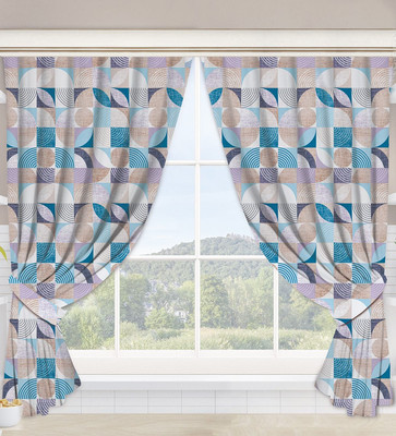 Комплект штор АртПостель Марципан для кухни с подхватом Ш.145.180