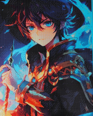 Набор алмазной вышивки Школа талантов Самурай / 9929703