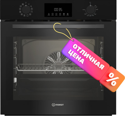 Электрический духовой шкаф Indesit IBFTE 3841 BL