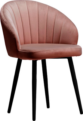 Стул Памир Зефир  (розовый/черный)