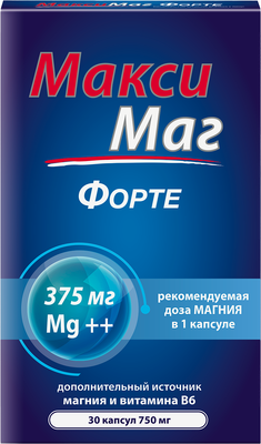 Витаминно-минеральный комплекс Макси Маг Форте №30