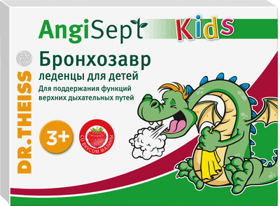 Пищевая добавка Dr. Theiss Леденцы. Бронхозавр. Для детей №6
