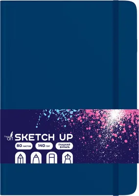 Скетчбук Listoff Sketch Up. Ночной / СК5805244