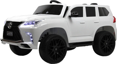 Детский автомобиль RiverToys Lexus 570 / E555EE (белый)