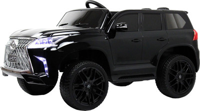 Детский автомобиль RiverToys Lexus 570 / E555EE (черный глянец)