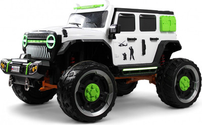 Детский автомобиль RiverToys М003БХ (белый)