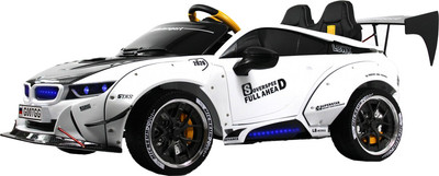 Детский автомобиль RiverToys G007GG (белый)