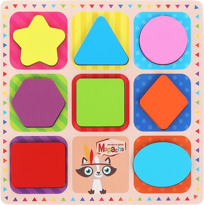 Сортер Mapacha Вкладыши Веселые фигуры / 76887