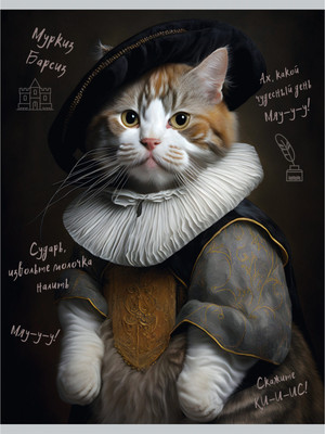 Тетрадь Listoff Пушистые аристократы / ТЛ4965163