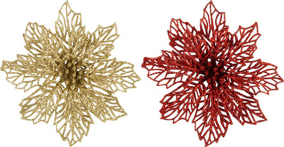 Набор елочных игрушек Волшебная страна Рождественская звезда / 108565 (2шт)