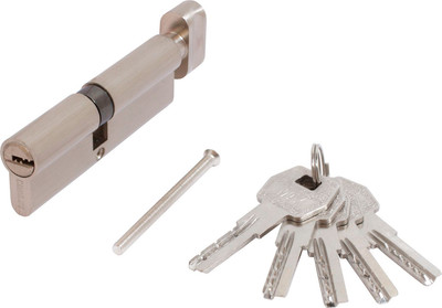 Цилиндровый механизм замка Стандарт Max 100 (45x55В) SN перф. ключ/верт. (5 ключей)