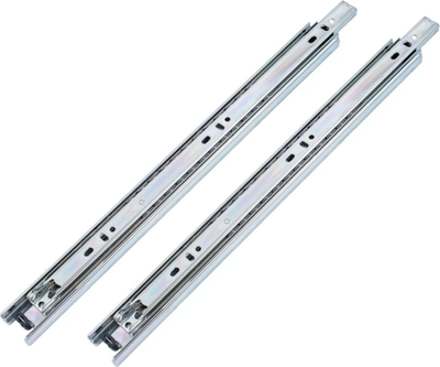 Комплект направляющих мебельных StahlBuro Шариковые 35-350 14" (2шт, хром)