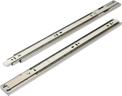 Комплект направляющих мебельных StahlBuro Шариковые 35-450 18" (2шт, хром)