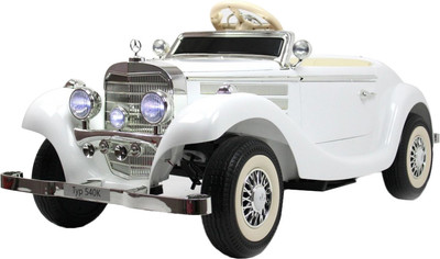 Детский автомобиль RiverToys Mercedes-Benz Typ 540K / M111MM (белый)