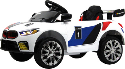 Детский автомобиль RiverToys F444FF (белый)