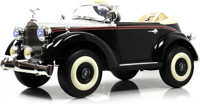 Детский автомобиль RiverToys Rolls-Royce E444EE (черный глянец)