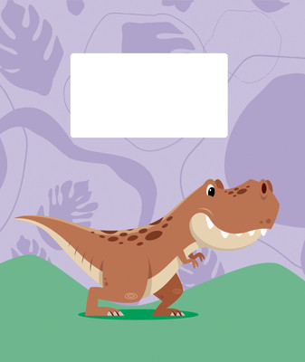 Тетрадь Listoff Динозаврики / ТЛ128978