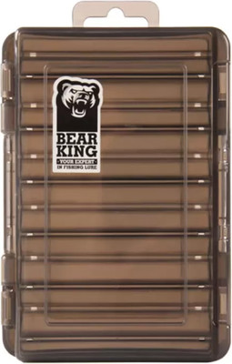 Коробка рыболовная Bearking H01-B (серый)