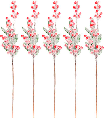 Ветка новогодняя GrandSiti 23842-5 / L58CM (5шт)