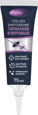 Гель от насекомых Maguse Base от тараканов и муравьев (75мл)