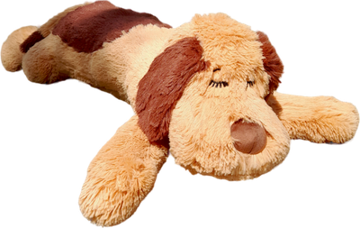 Подушка-игрушка Трикотекс Собака / 136/120/34 (рыжий)