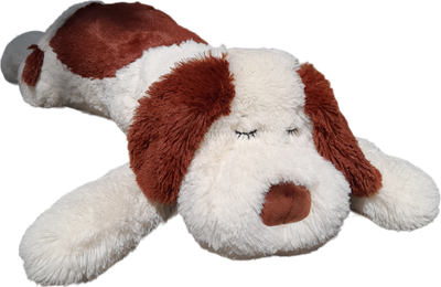 Подушка-игрушка Трикотекс Собака / 136/120/52 (бежевый)