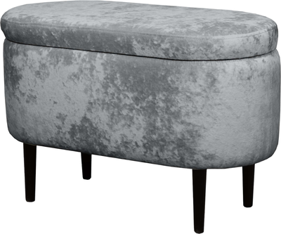 Банкетка Мебельград Олаф Стандарт с нишей (тиффани серый)