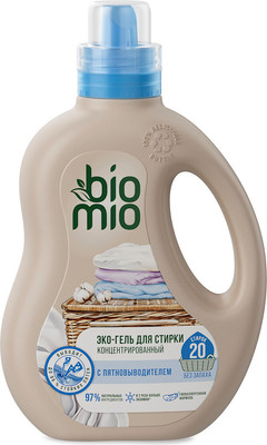 Гель для стирки BioMio Bio-Laundry Gel 2-In-1 (900мл)