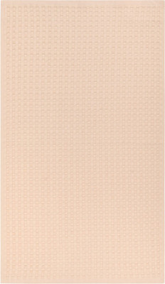 Полотенце АртПостель Вафельное Эмилия Клетка (40x70, бежевый)