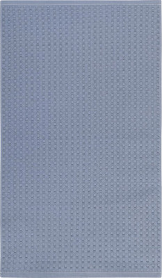 Полотенце АртПостель Вафельное Эмилия Клетка (40x70, серый)