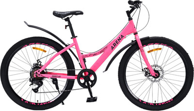 Велосипед Arena Breeze 26 2025 (15, розовый, разобранный, в коробке)
