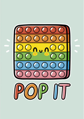 Записная книжка Paper Art Kids POP IT / КЗБ6483692