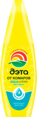 Спрей от насекомых Дэта Aqua На водной основе (100мл)