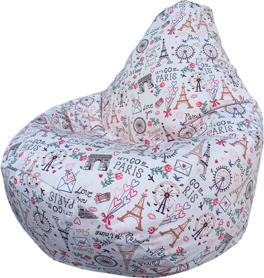 Бескаркасное кресло Flagman Груша Макси XXL Г2.7-50 (Париж)