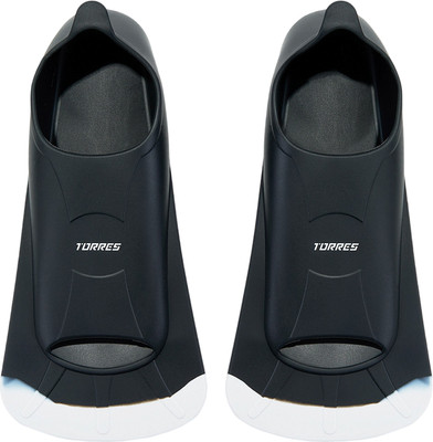 Ласты Torres F02 / SWF022401BK (XXS, черный/серый)