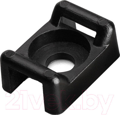 Площадка для стяжки Fortisflex ПМО 62452 (100шт, черный)