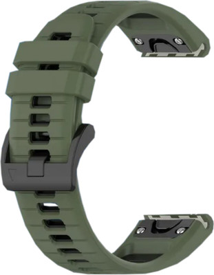 Ремешок для умных часов Bingo Double Быстросъемный 20мм (оливковый/черный)