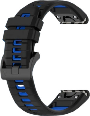 Ремешок для умных часов Bingo Double Быстросъемный 26мм (черный/синий)