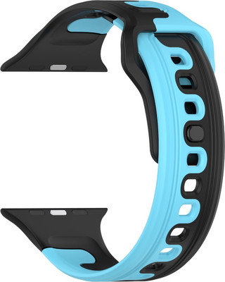 Ремешок для умных часов Bingo Double Colors для Apple Watch 38/40/41мм (черный/синий)