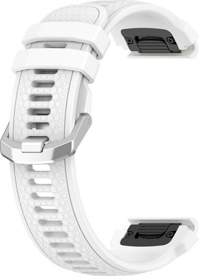 Ремешок для умных часов Bingo Hexagon 22 мм (белый)