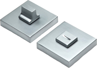 Фиксатор дверной защелки Lockstyle WC ZN CBM (матовый хром)