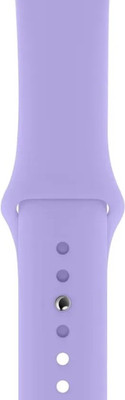 Ремешок для умных часов Bingo Silicone для Apple Watch 38/40/41мм (S, сиреневый)